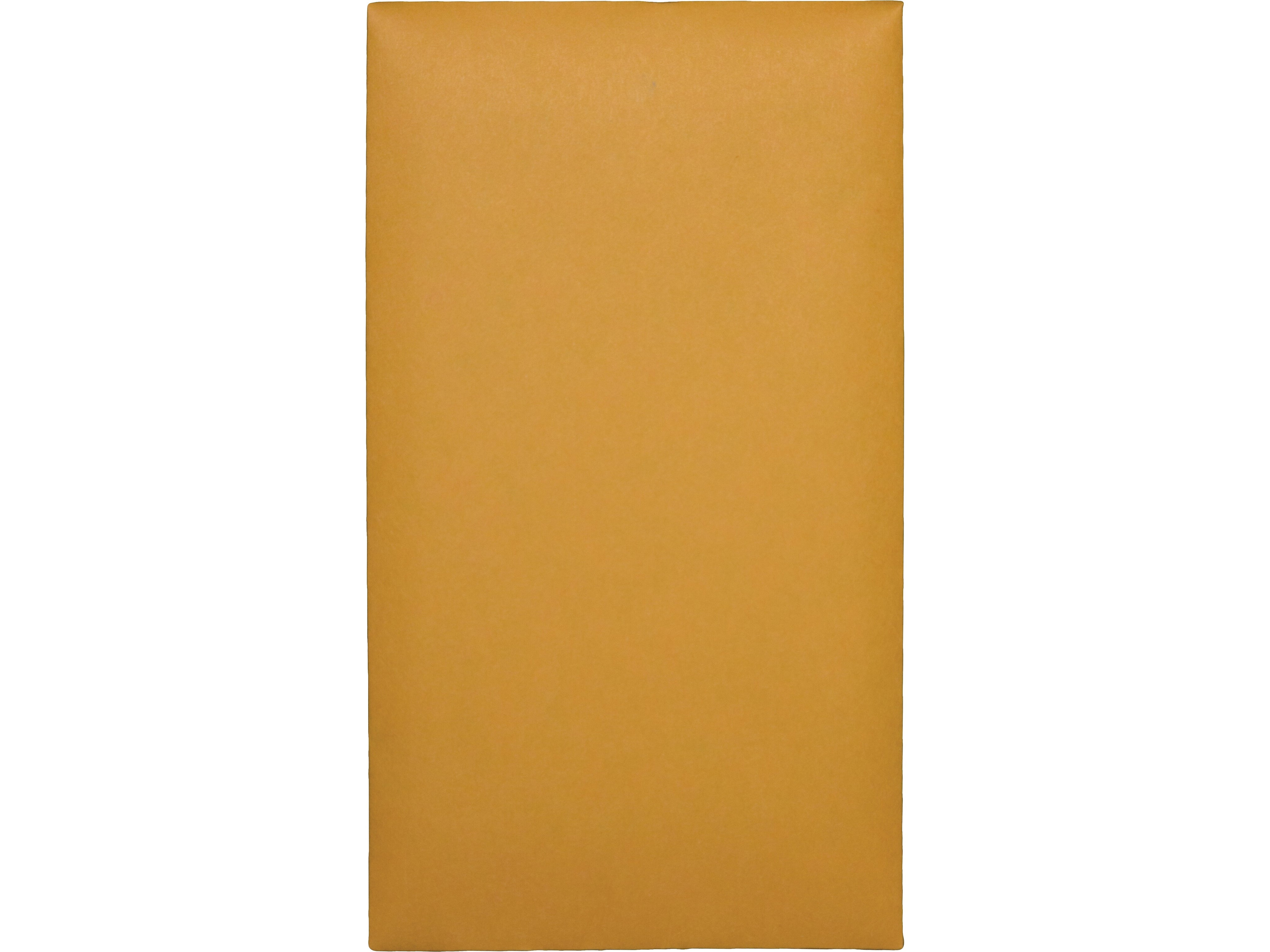 Quality Park #10 Clasp & Moistenable Glue Kraft Catalog Envelope, 3.38" x 6", Brown Kraft, 100/Box