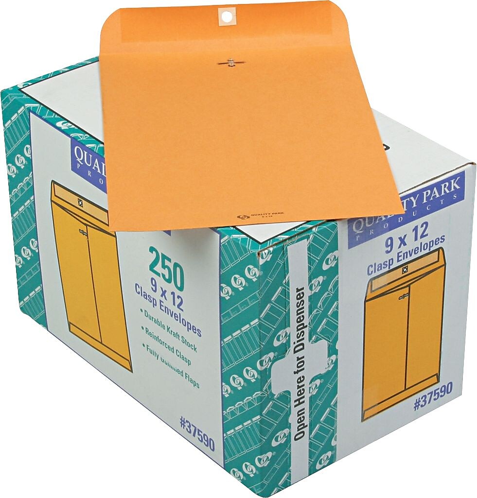 Quality Park Clasp Catalog Envelope, 9