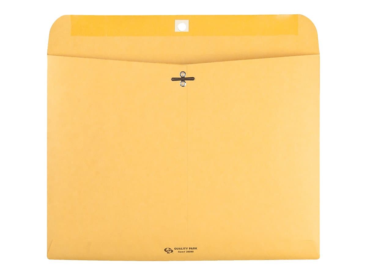 Quality Park Clasp Kraft Catalog Envelopes, 9
