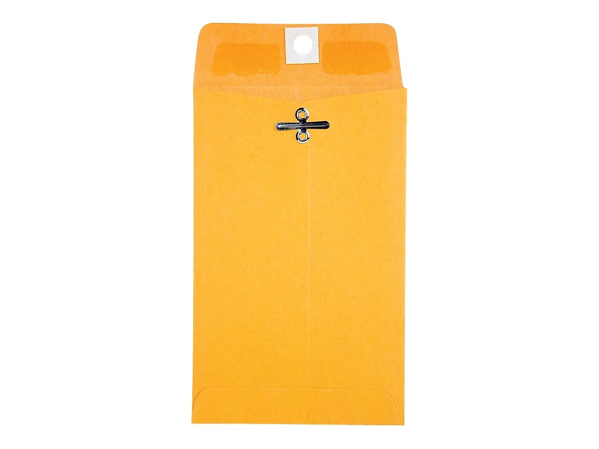 Quality Park Clasp & Moistenable Glue Kraft Catalog Envelopes, 4