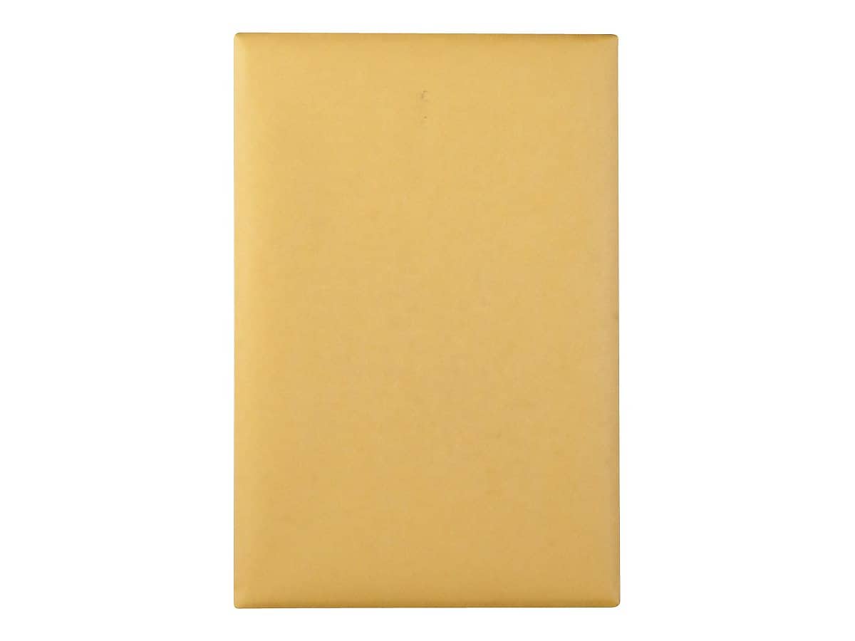 Quality Park Clasp & Moistenable Glue Kraft Catalog Envelopes, 6