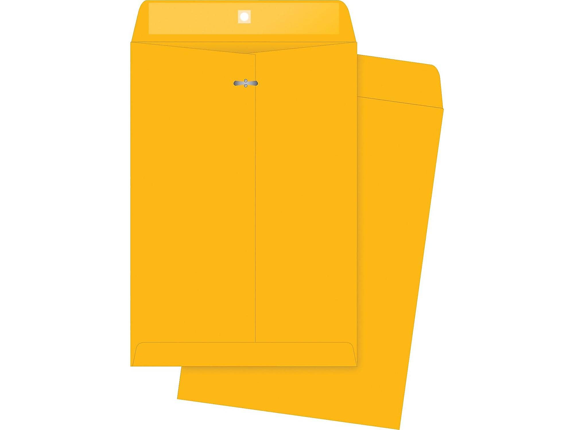 Quality Park Clasp & Moistenable Glue Kraft Catalog Envelopes, 7