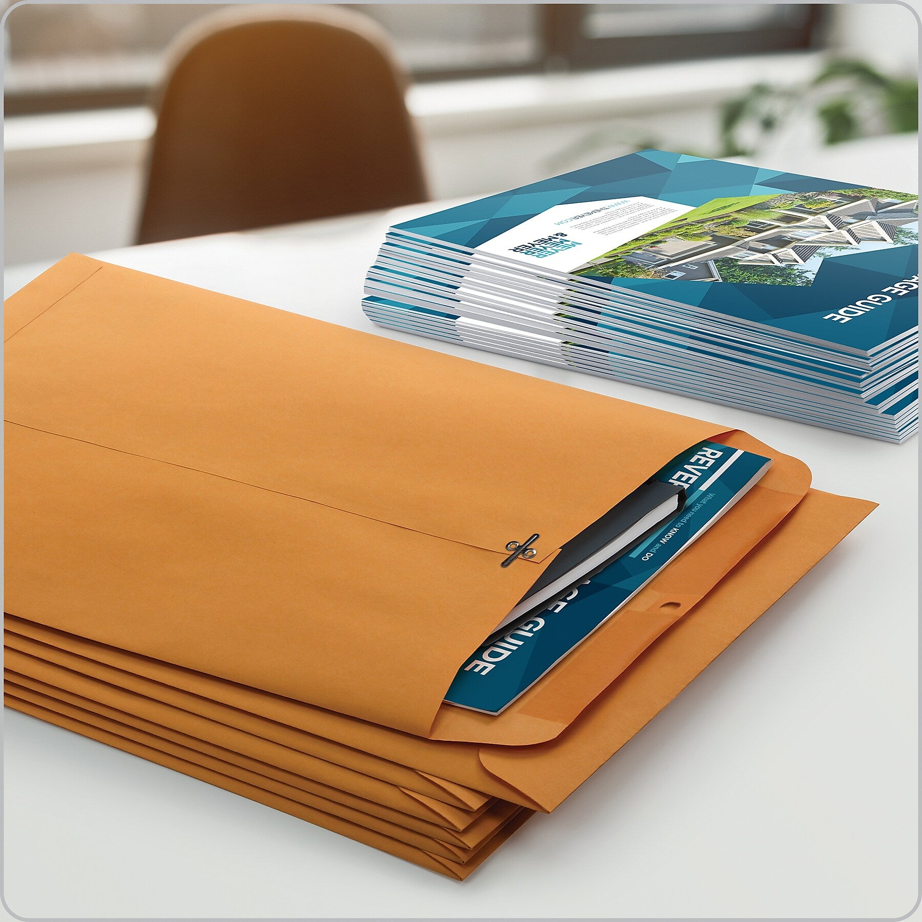 Quality Park Clasp & Moistenable Glue Kraft Catalog Envelopes, 9