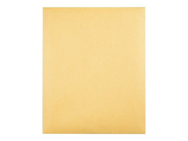 Quality Park Clasp & Moistenable Glue Kraft Catalog Envelopes, 9.25" x 14.5", Brown Kraft, 100/Box