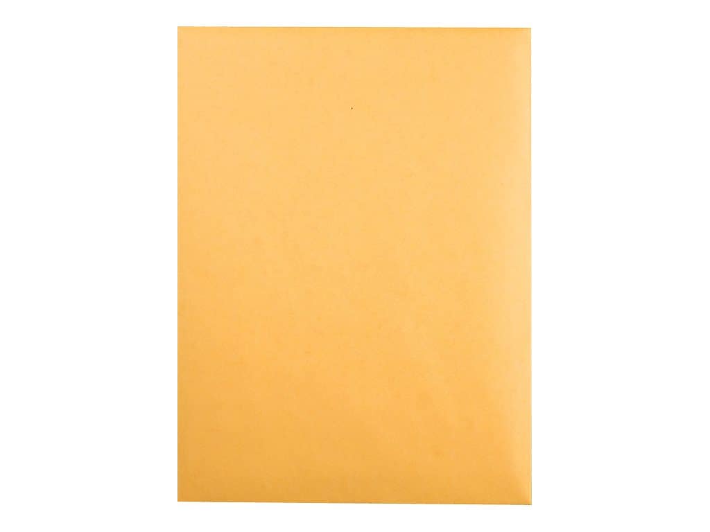 Quality Park ClearClasp Redi-Tac Catalog Envelopes, 9" x 12", Brown Kraft, 100/Box