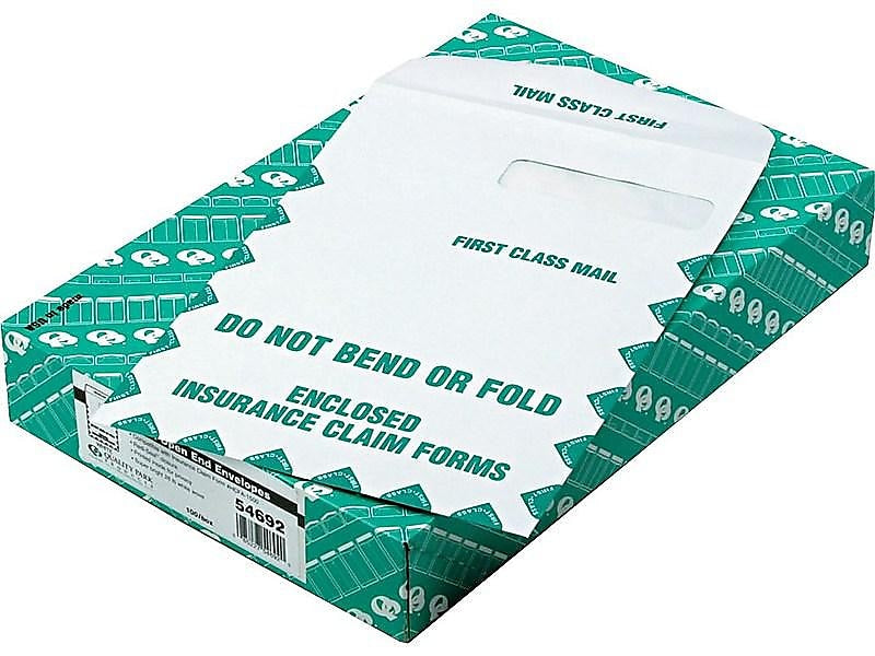 Quality Park Health Claim Insurance Self Seal Catalog Envelopes, 9