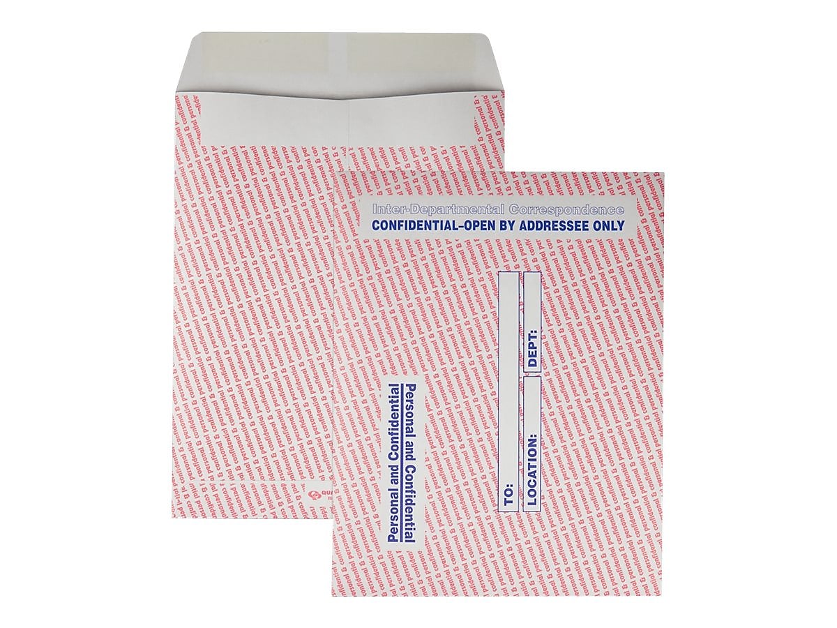 Quality Park Kraft Security Tinted Inter-Departmental Envelope 10