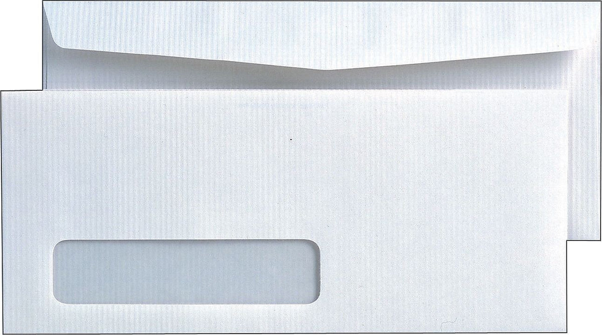 Quality Park Park Ridge #10 Window Envelope 4 1/8" x 9 1/2", White, 500/Box