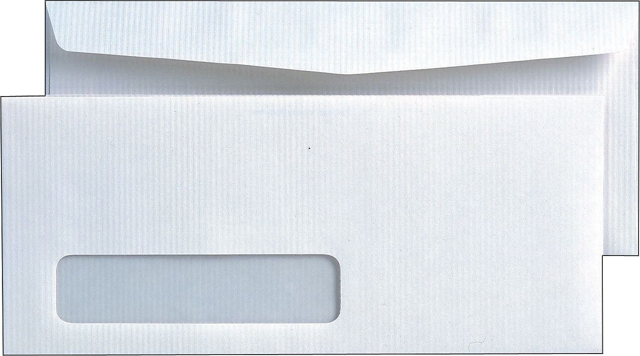 Quality Park Park Ridge #10 Window Envelope 4 1/8