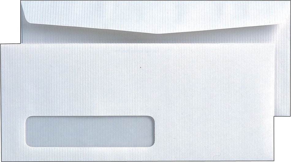 Quality Park Park Ridge #10 Window Envelope, 4-1/8" x 9-1/2", White, 500/Box