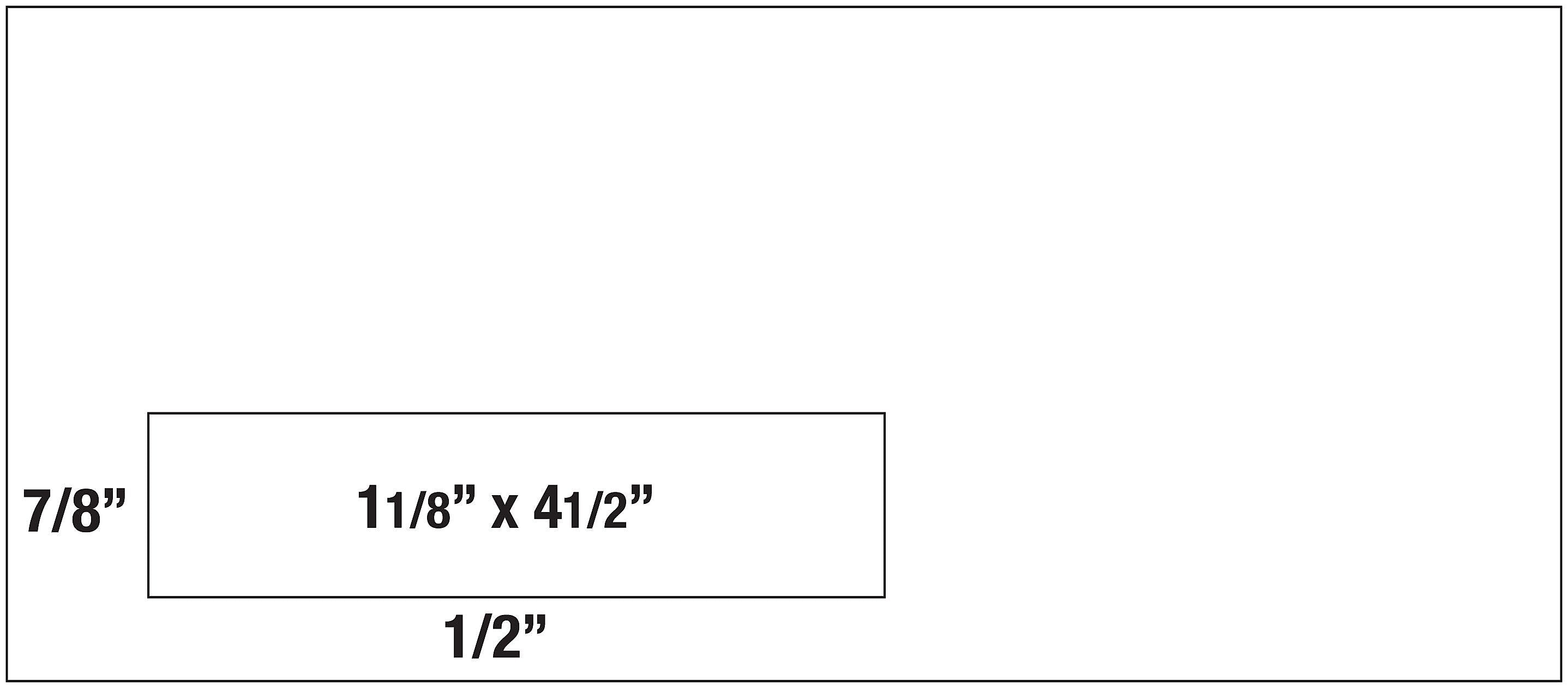Quality Park Park Ridge #10 Window Envelope 4 1/8