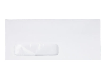 Quality Park Redi-Seal #10 Window Envelopes, 4 1/8" x 9 1/2", White Wove, 500/Box