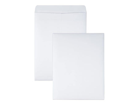 Quality Park Redi-Seal Catalog Envelopes, 10" x 13", White Wove, 100/Box