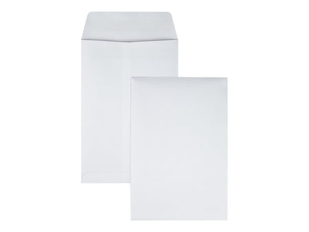 Quality Park Redi-Seal Catalog Envelopes, 6.5" x 9.5", White Wove, 100/Box