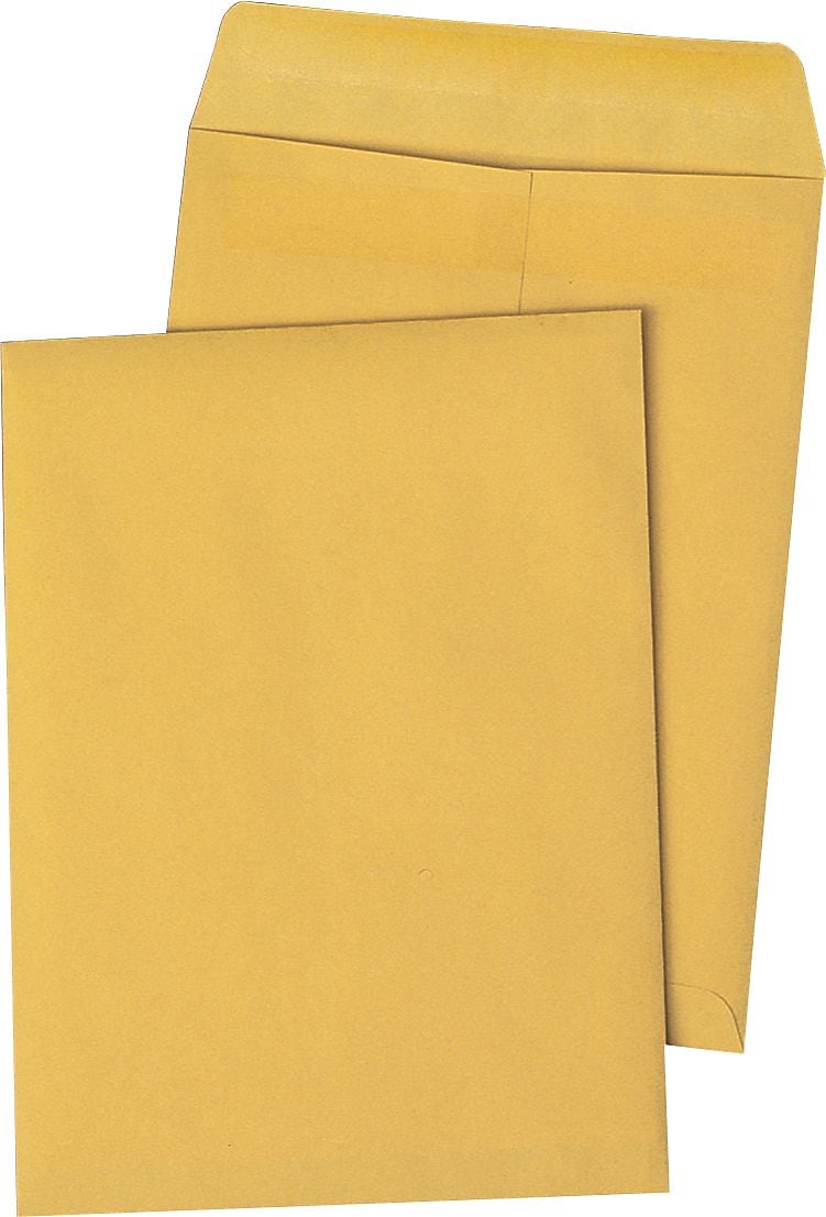 Quality Park Redi-Seal Kraft Catalog Envelope, 10" x 13", Kraft, 100/Box