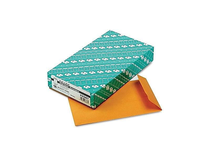 Quality Park Redi-Seal Kraft Catalog Envelopes, 6.5