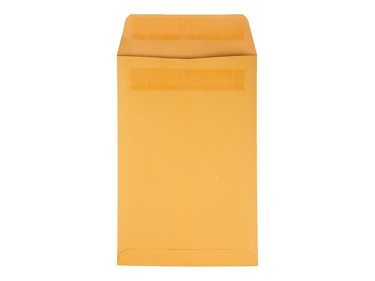 Quality Park Redi-Seal Kraft Catalog Envelopes, 6.5