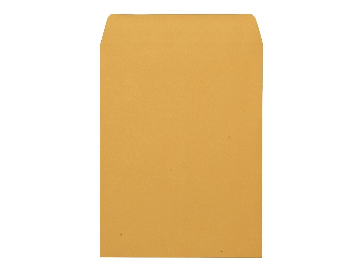 Quality Park Redi-Seal Kraft Catalog Envelopes, 9.5" x 12.5", Kraft, 250/Box