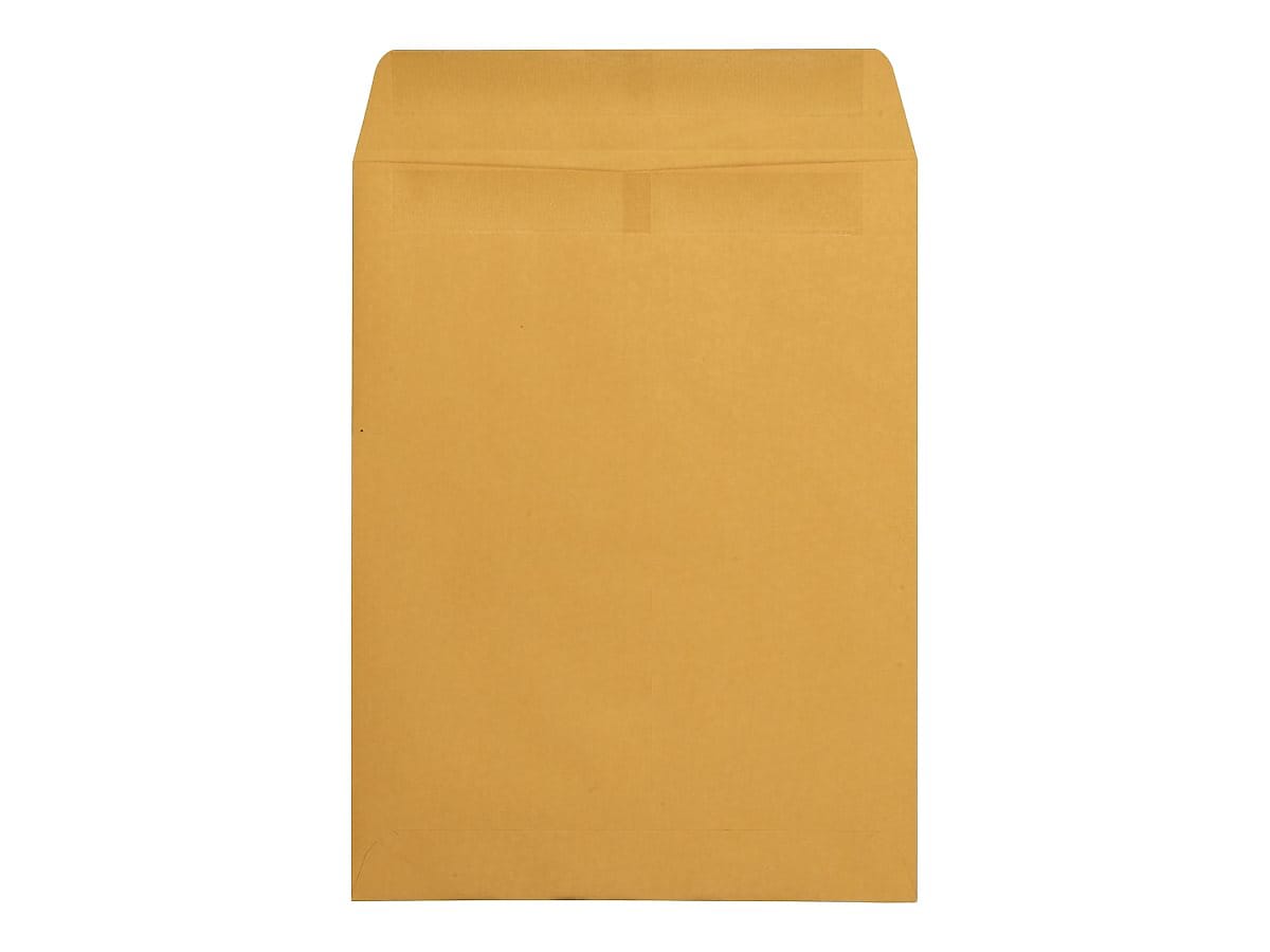 Quality Park Redi-Seal Kraft Catalog Envelopes, 9.5