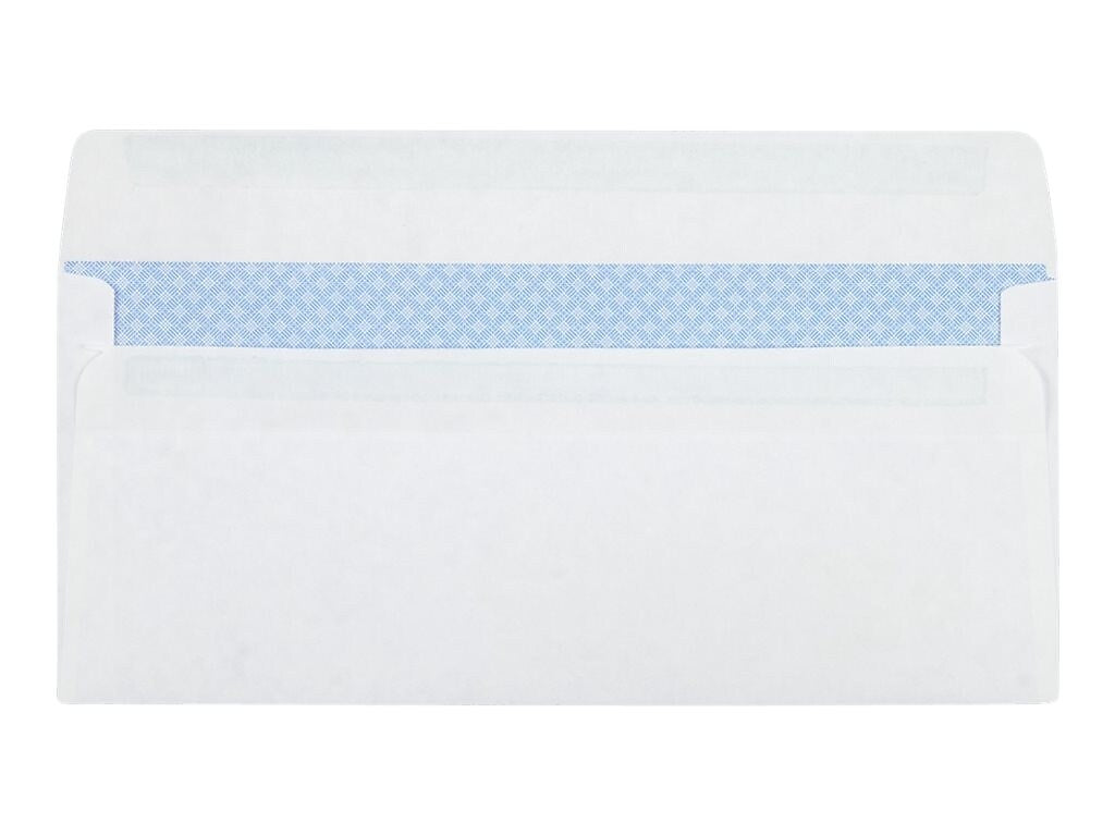 Quality Park Redi-Seal Security Tinted #10 Window Envelope, 4 1/8