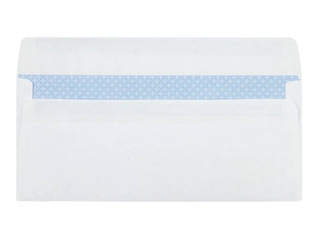 Quality Park Redi-Seal Security Tinted #10 Window Envelope, 4 1/8" x 9 1/2", White Wove, 500/Box