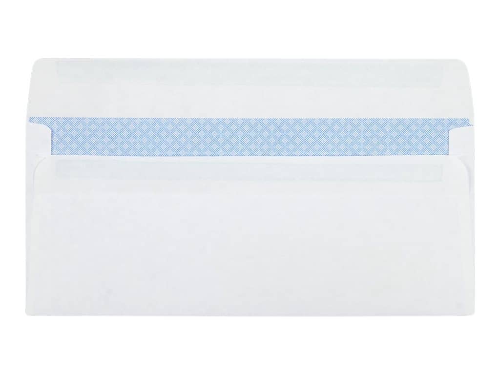 Quality Park Redi-Seal Security Tinted #10 Window Envelope, 4 1/8