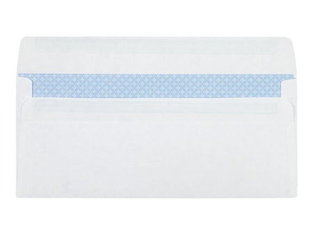 Quality Park Redi-Seal Security Tinted #10 Window Envelope, 4 1/8" x 9 1/2", White Wove, 500/Box