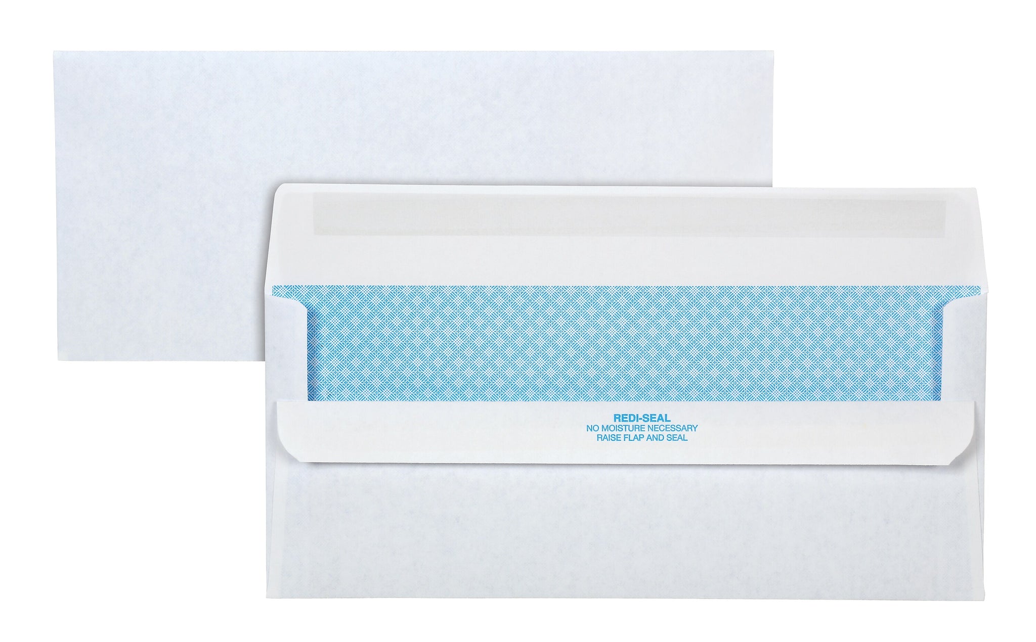 Quality Park Redi-Seal Security Tinted Business Envelopes, 4 1/8