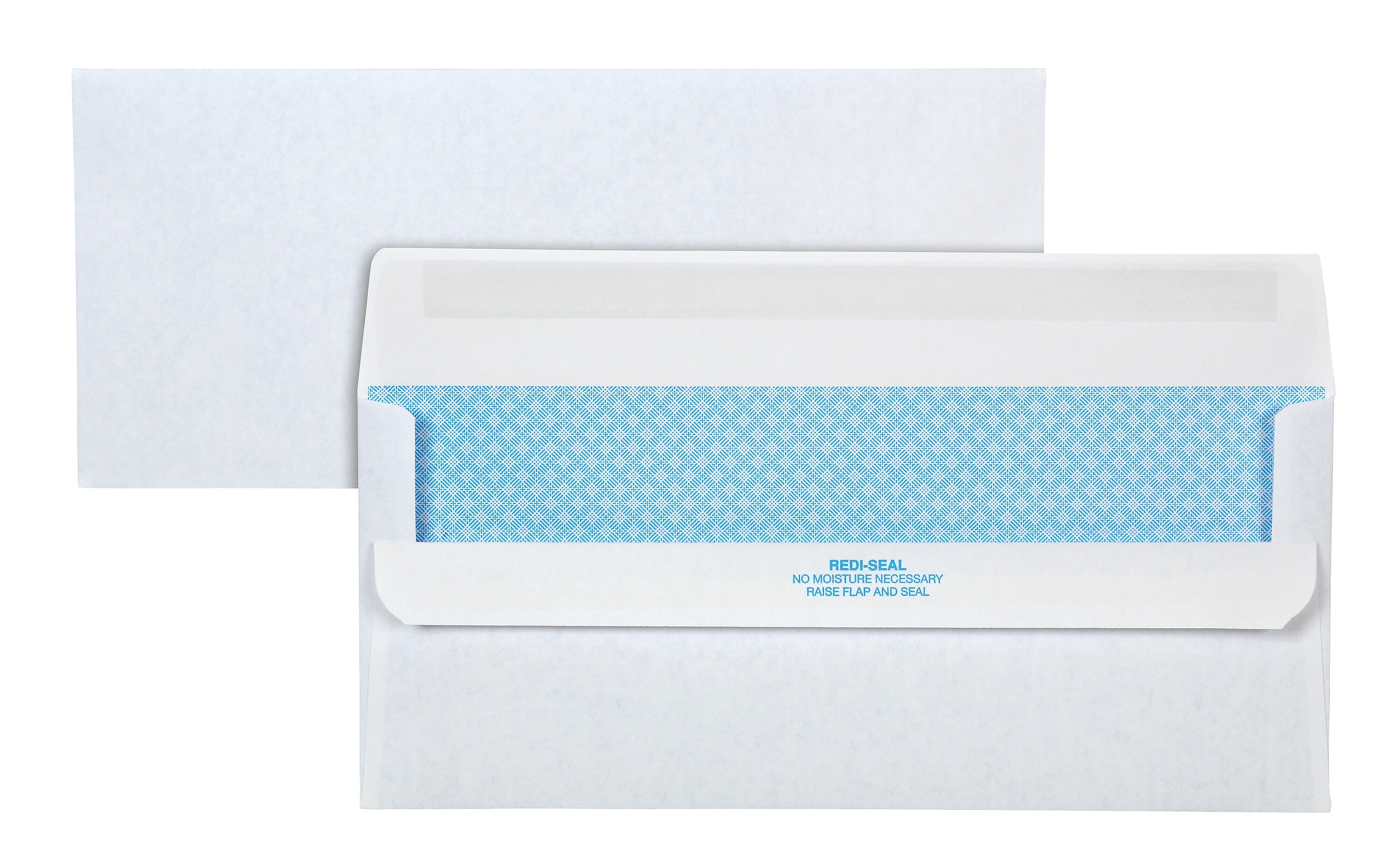 Quality Park Redi-Seal Security Tinted Business Envelopes, 4 1/8