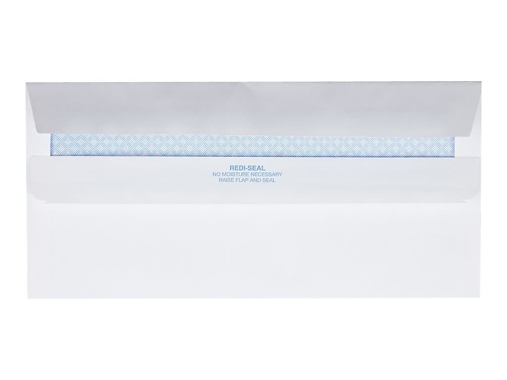 Quality Park Redi-Seal Security Tinted Window Envelope, 4 1/2