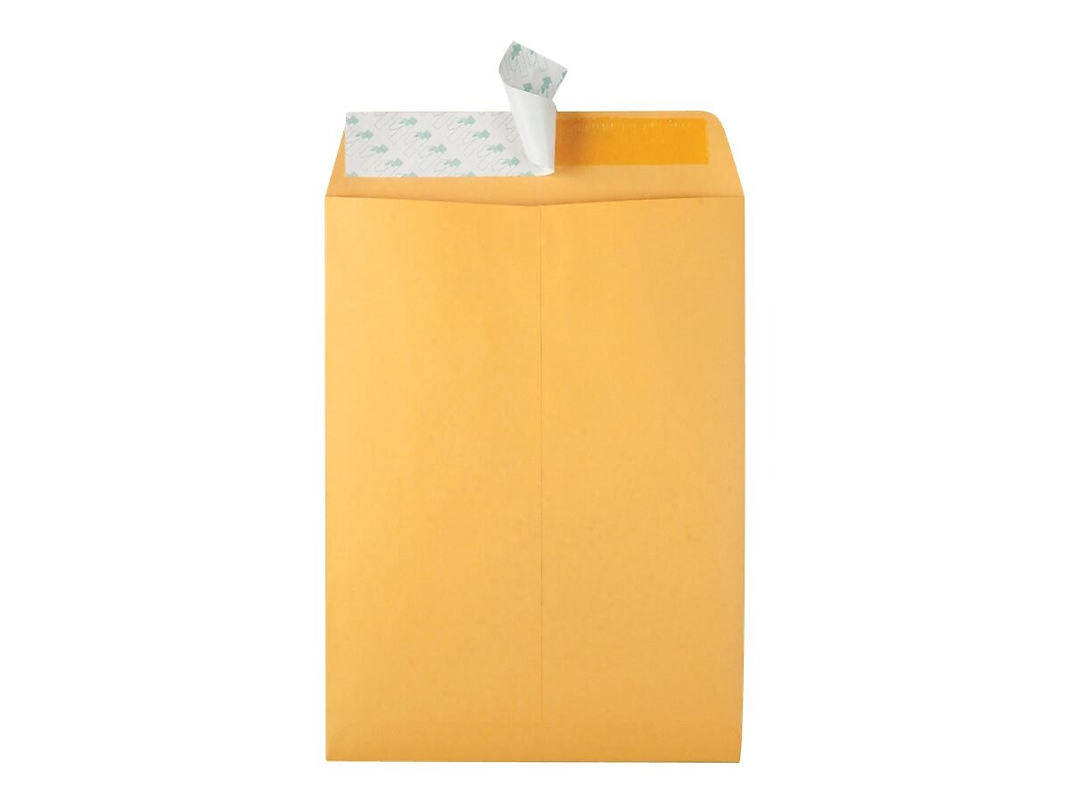 Quality Park Redi-Strip Kraft Catalog Envelopes, 9