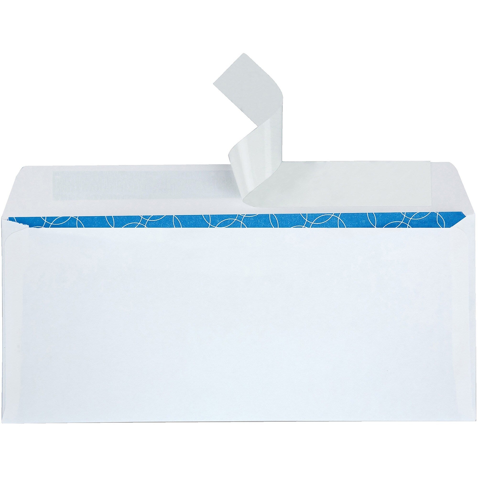 Quality Park Redi-Strip Security Tinted #10 Business Window Envelopes, 4 1/8
