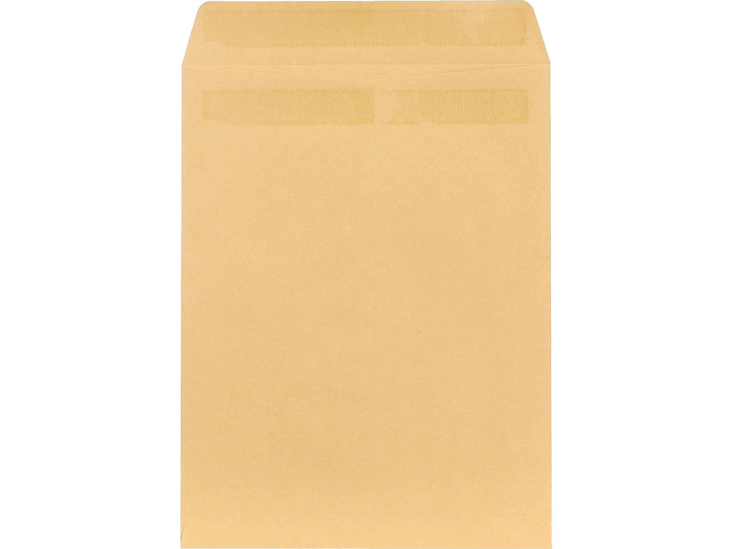 Quality Park Self Seal Kraft Catalog Envelopes, 10