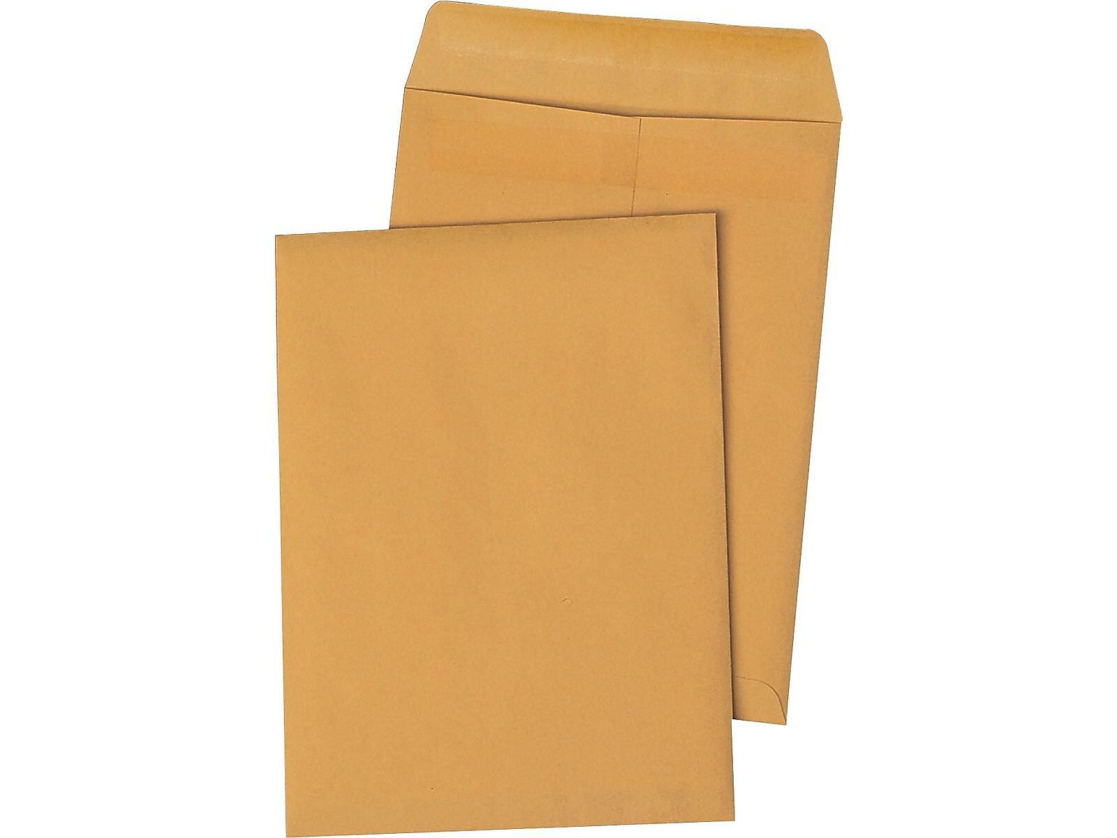 Quality Park Self Seal Kraft Catalog Envelopes, 10