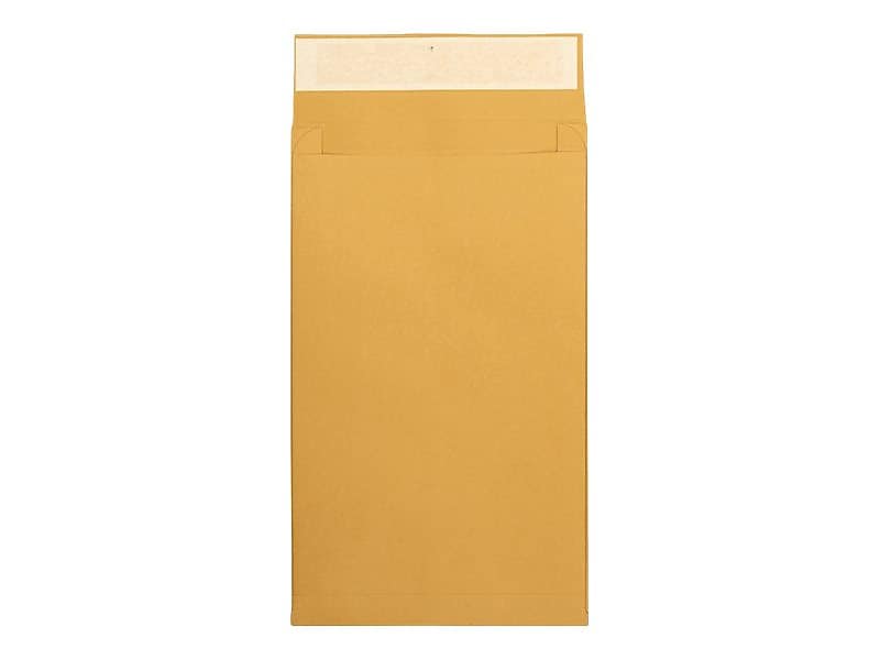 Quality Park Self Seal Kraft Catalog Envelopes, 10"L x 15"H, Kraft, 25/Pack