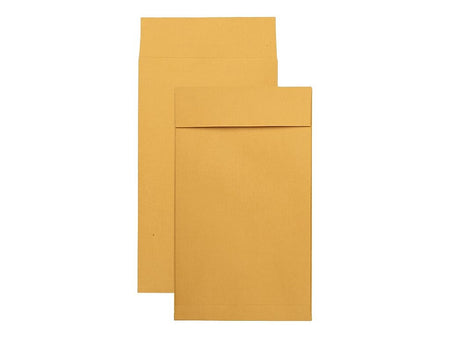 Quality Park Self Seal Kraft Catalog Envelopes, 10"L x 15"H, Kraft, 25/Pack