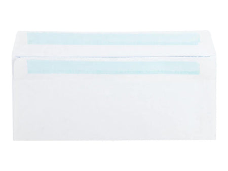 Quality Park Self Seal Security Tinted #8 5/8 Double Window Envelope 3 5/8" x 8 5/8", White, 500/Box