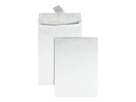 Quality Park Survivor Self Seal Catalog Envelopes, 12"L x 16"H, White, 25/Box