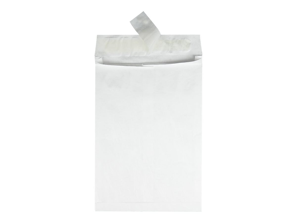 Quality Park Survivor Tyvek Expansion Self Seal Catalog Envelopes, 10