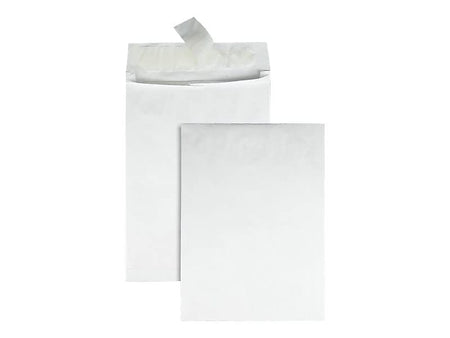 Quality Park Survivor Tyvek Self Seal Catalog Envelopes, 12"L x 16"H, White, 25/Box