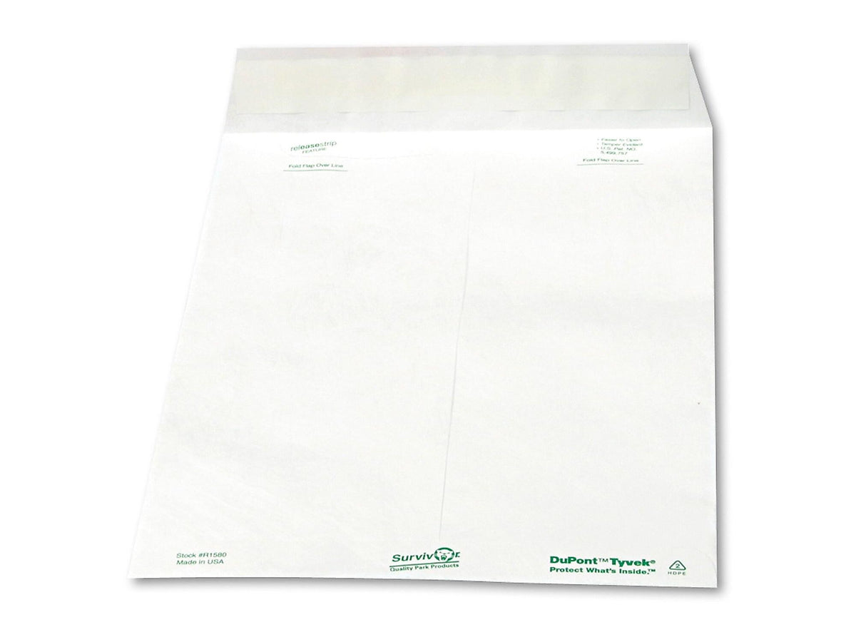 Quality Park Survivor Tyvek Self Seal Catalog Envelopes, 13" x 10", White, 100/Box