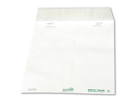 Quality Park Survivor Tyvek Self Seal Catalog Envelopes, 13" x 10", White, 100/Box