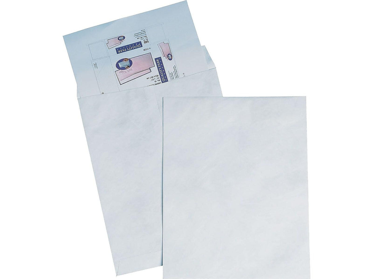 Quality Park Survivor Tyvek Self Seal Catalog Envelopes, 13" x 19", White, 25/Box