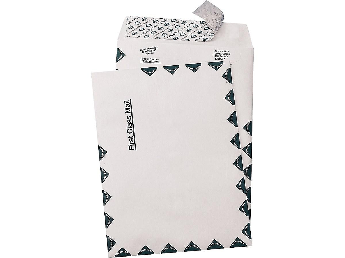Quality Park Tyvek Survivor Self Seal Catalog Envelopes, 9