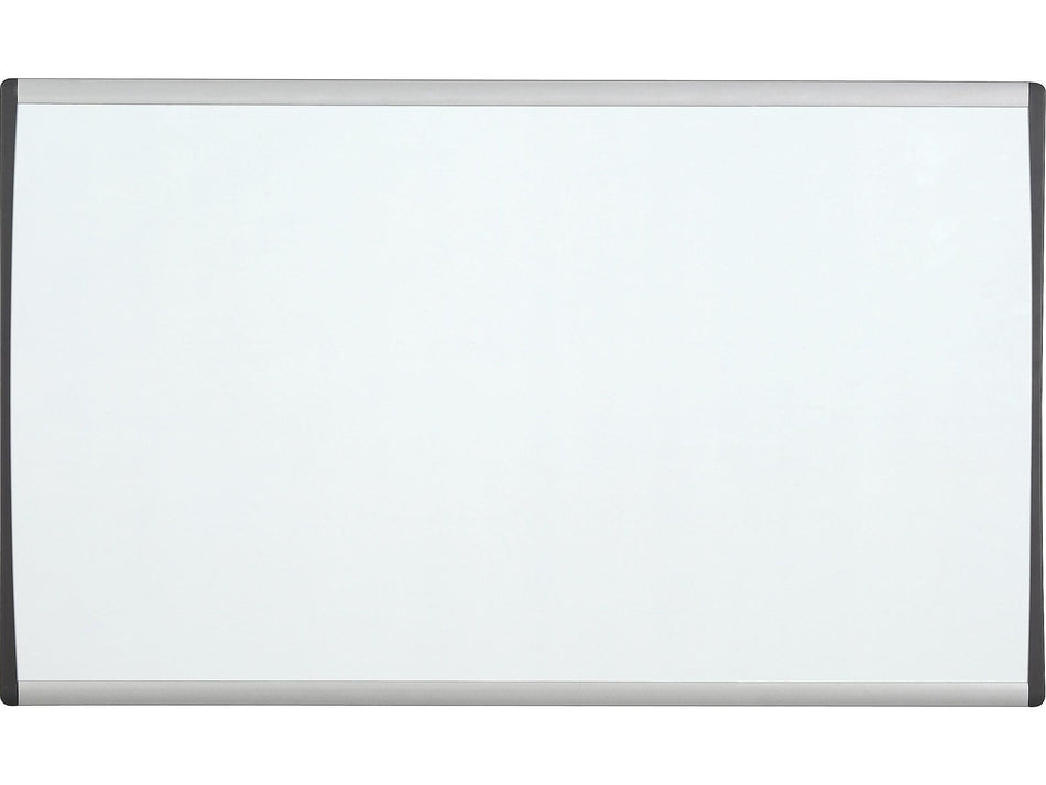 Quartet Arc Cubicle Painted Steel Dry-Erase Whiteboard, Aluminum Frame, 2' x 1'