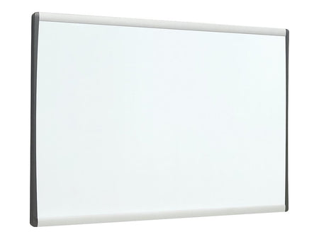 Quartet Arc Cubicle Painted Steel Dry-Erase Whiteboard, Aluminum Frame, 2.5' x 1.5'