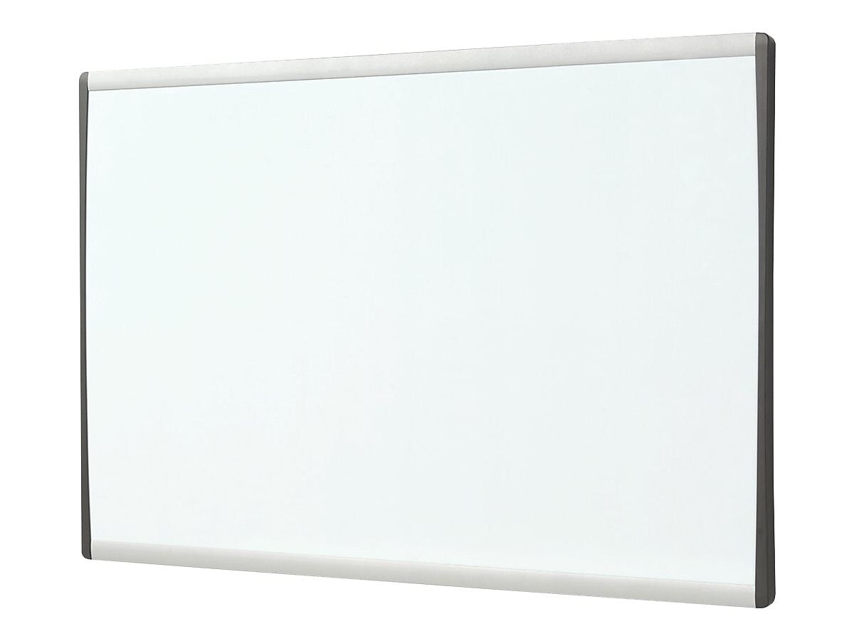 Quartet Arc Cubicle Painted Steel Dry-Erase Whiteboard, Aluminum Frame, 2.5' x 1.5'