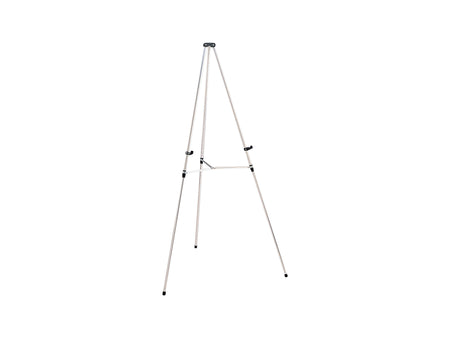 Quartet Display Easel, 66", Silver Aluminum