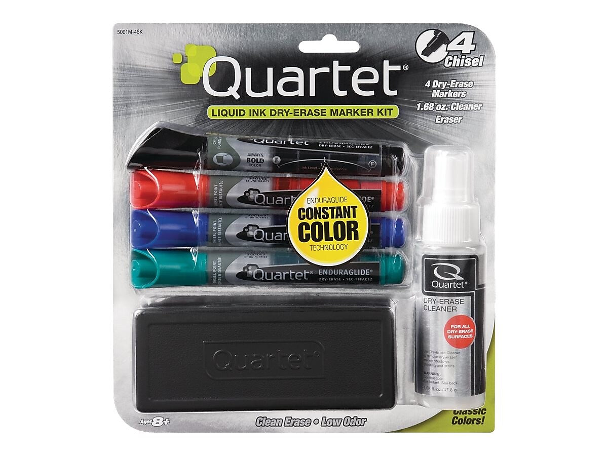 Quartet EnduraGlide Kit, Assorted Colors