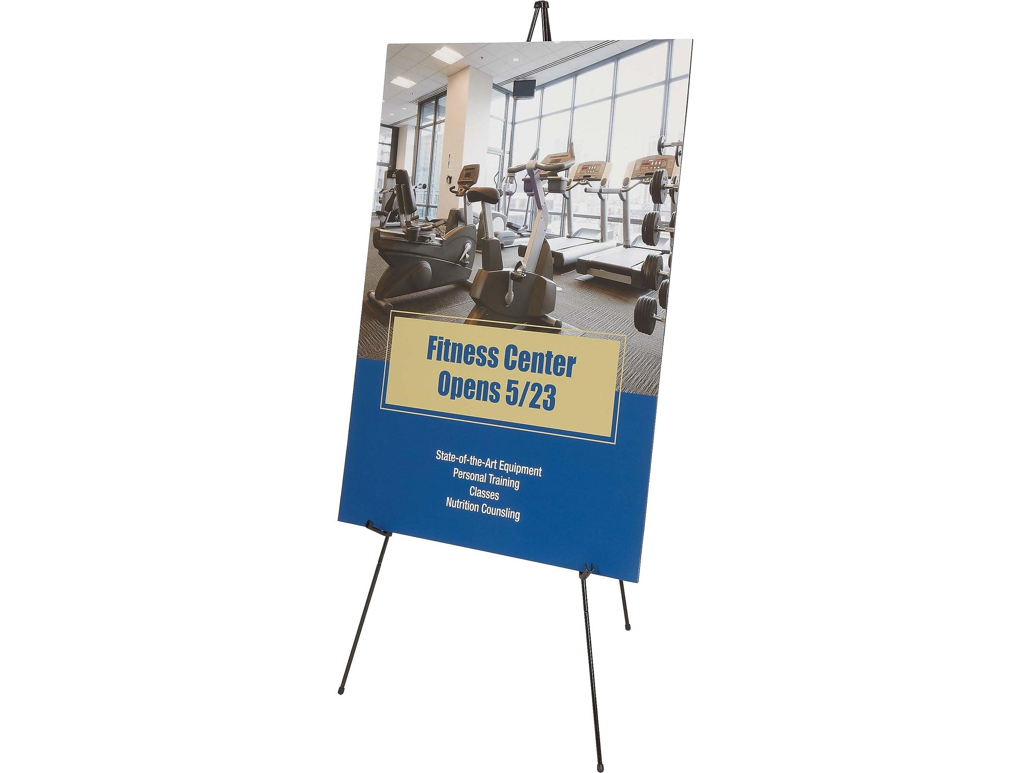 Quartet Instant Easel Display Easel, 63